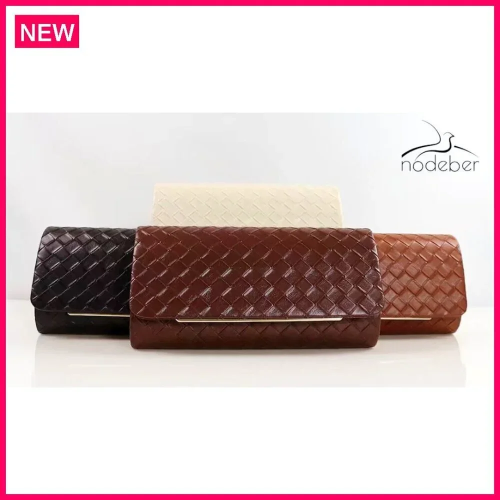 Evening Clutch with Detachable Strap for Weddings Parties Formal Events